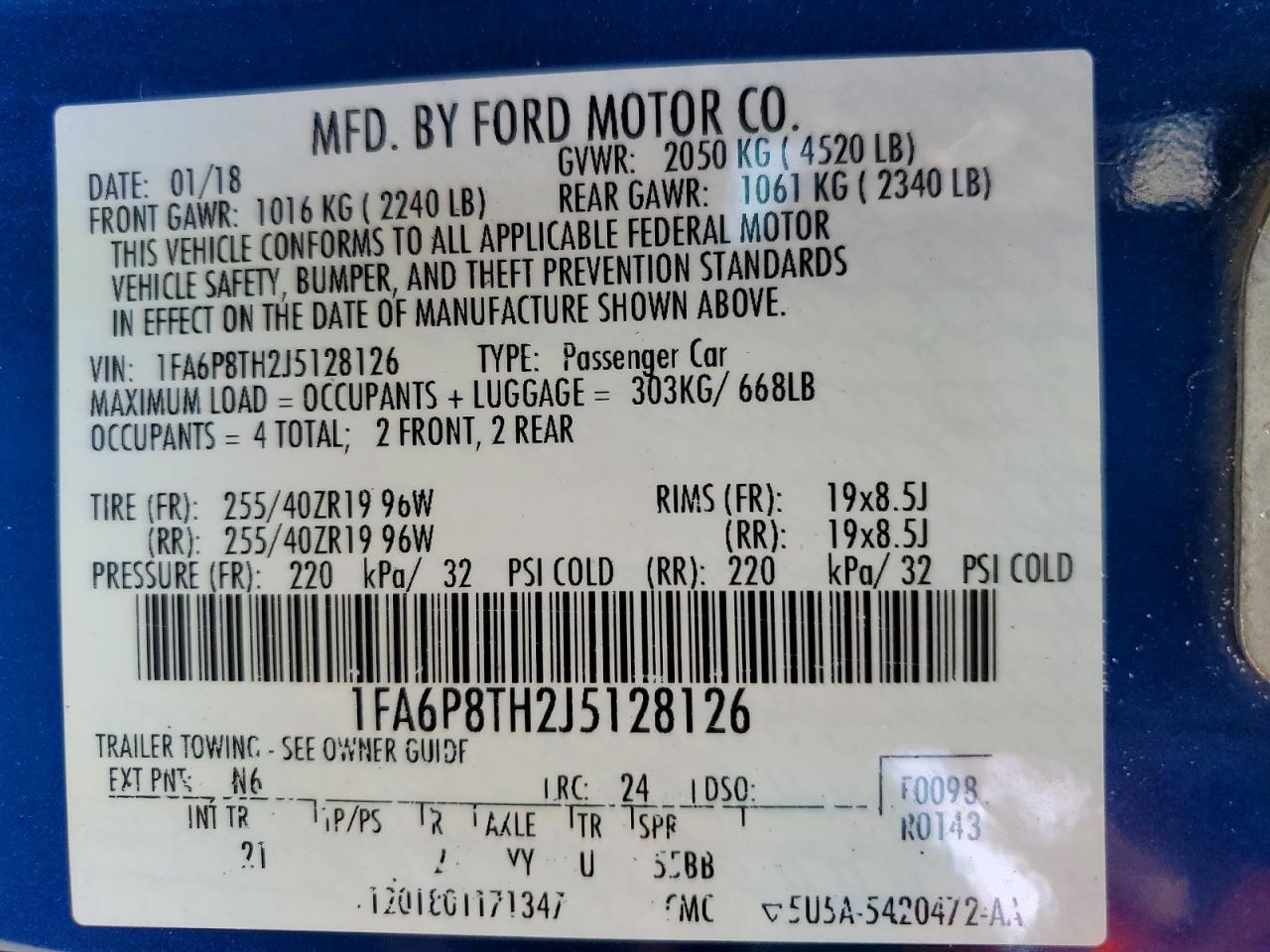 2018 Ford Mustang - zdjęcie 12