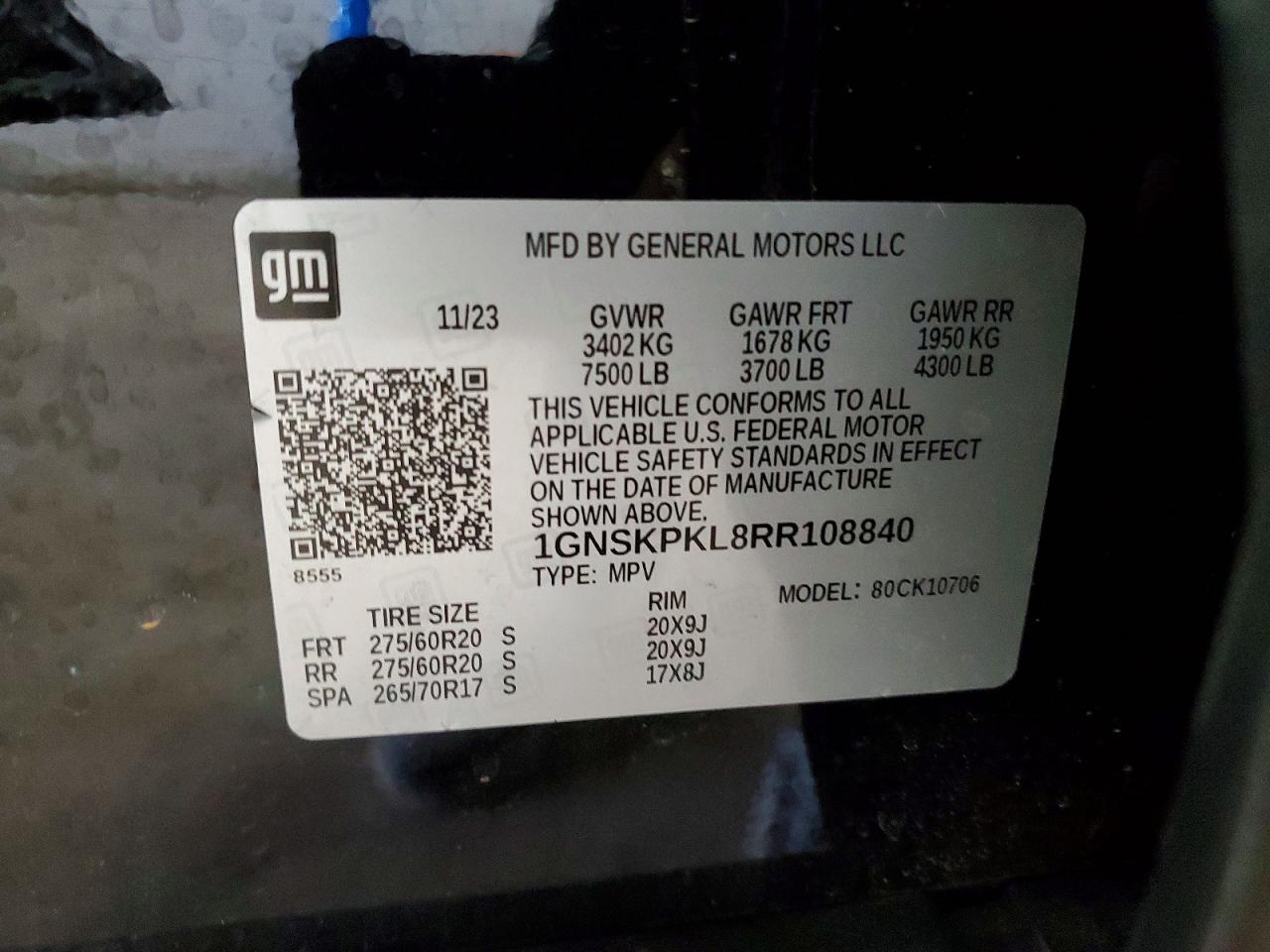 2024 Chevrolet Tahoe K1500 Z71 - zdjęcie 13