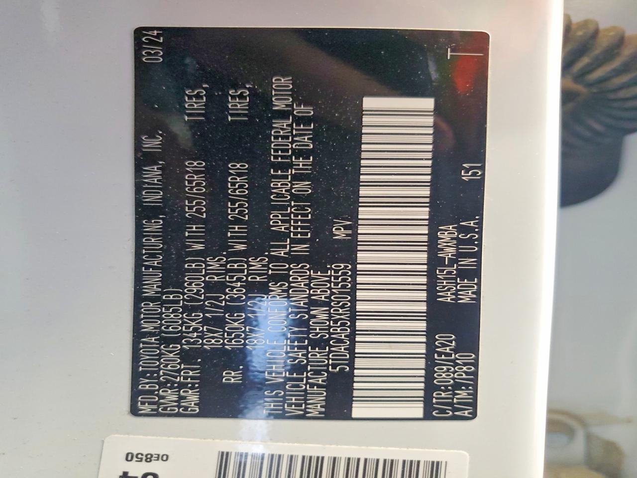 2024 Toyota Grand Highlander Hybrid Xle - zdjęcie 13