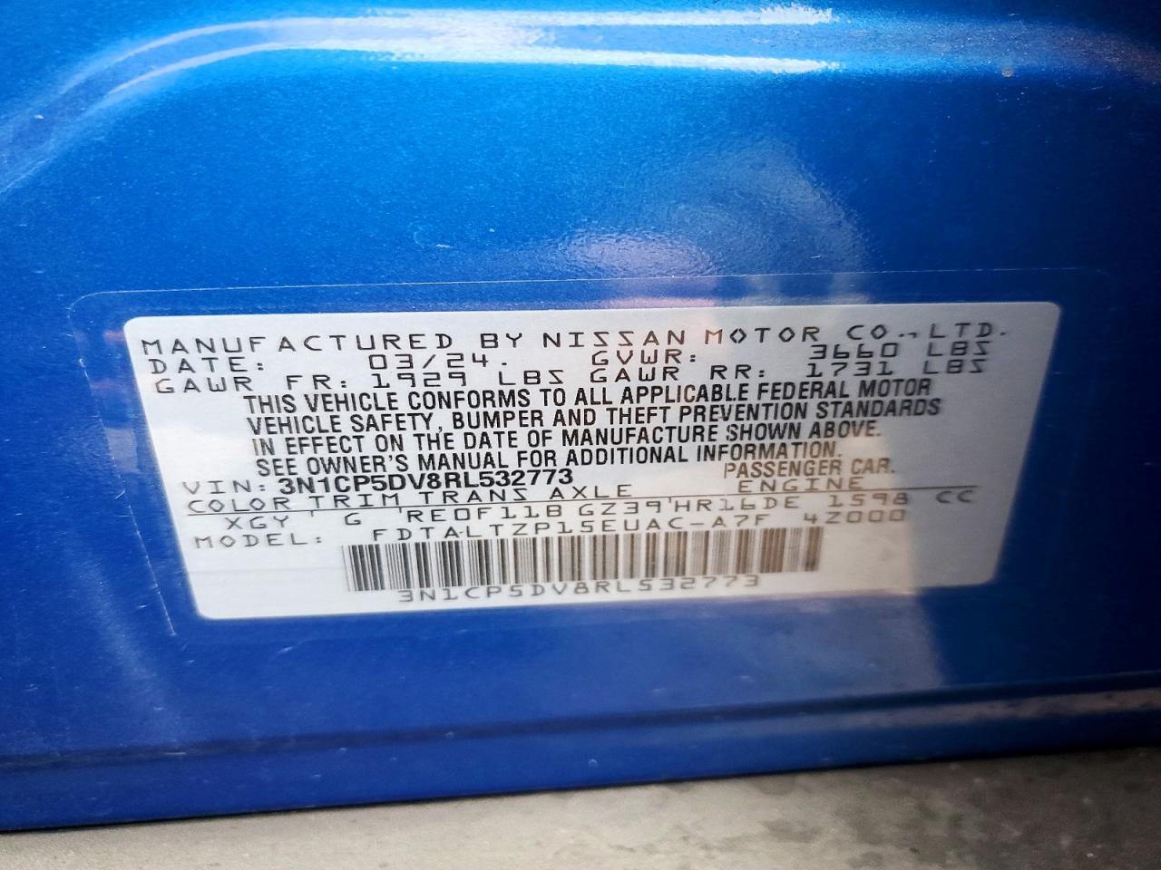 2024 Nissan Kicks Sr - zdjęcie 13