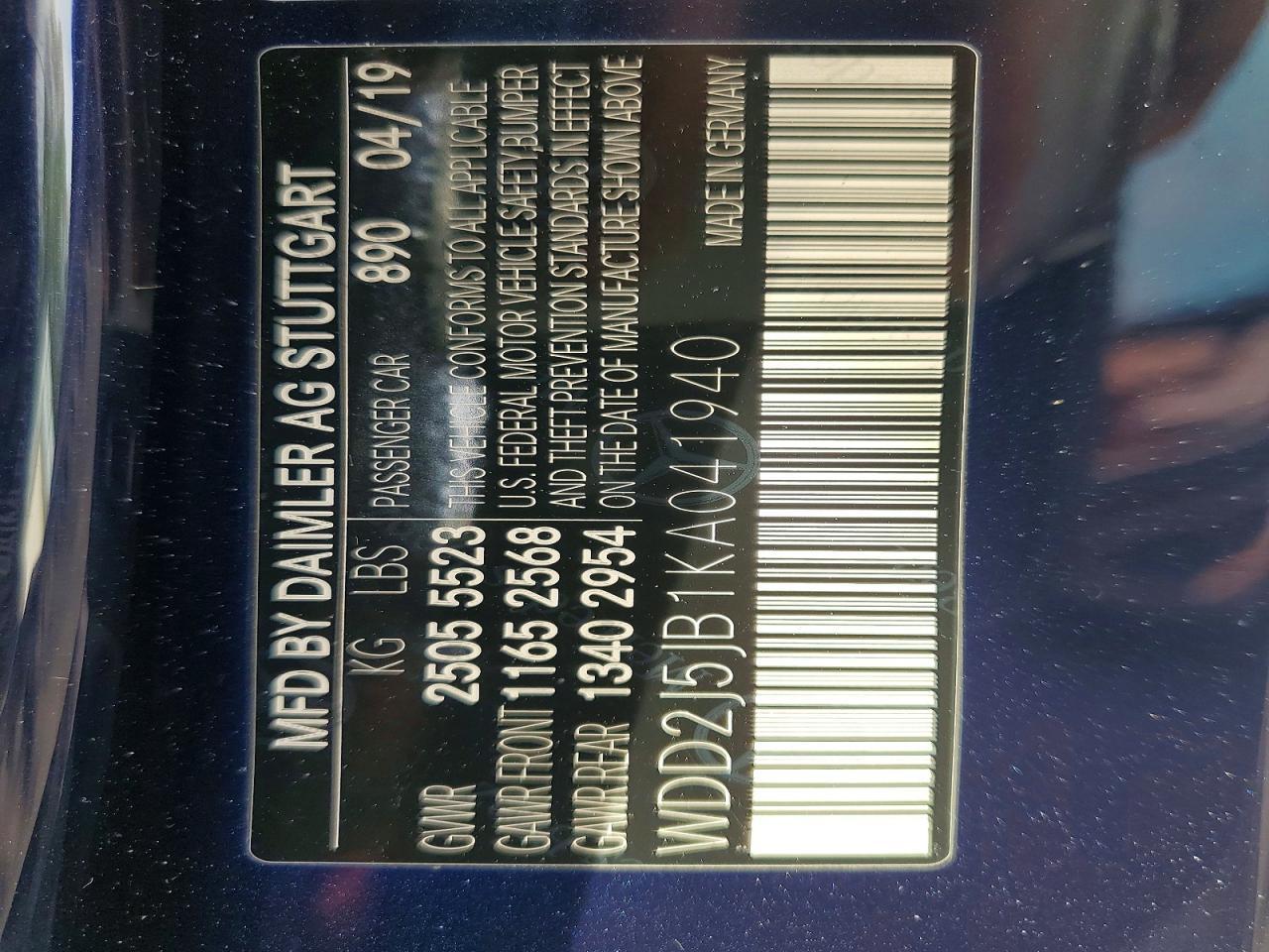 2019 Benz Cls-Class Cls450 450 - zdjęcie 13