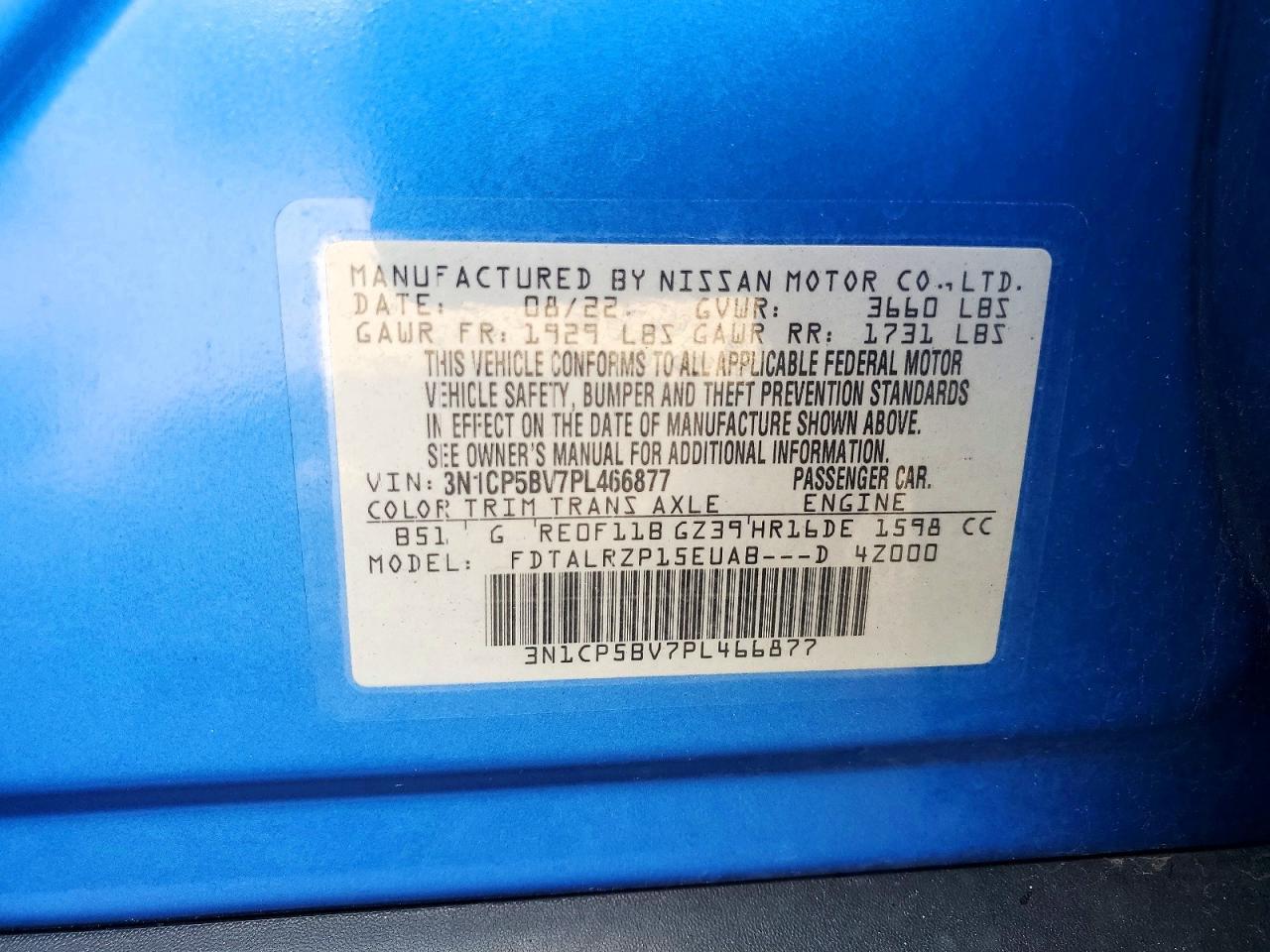 2023 Nissan Kicks S - zdjęcie 12