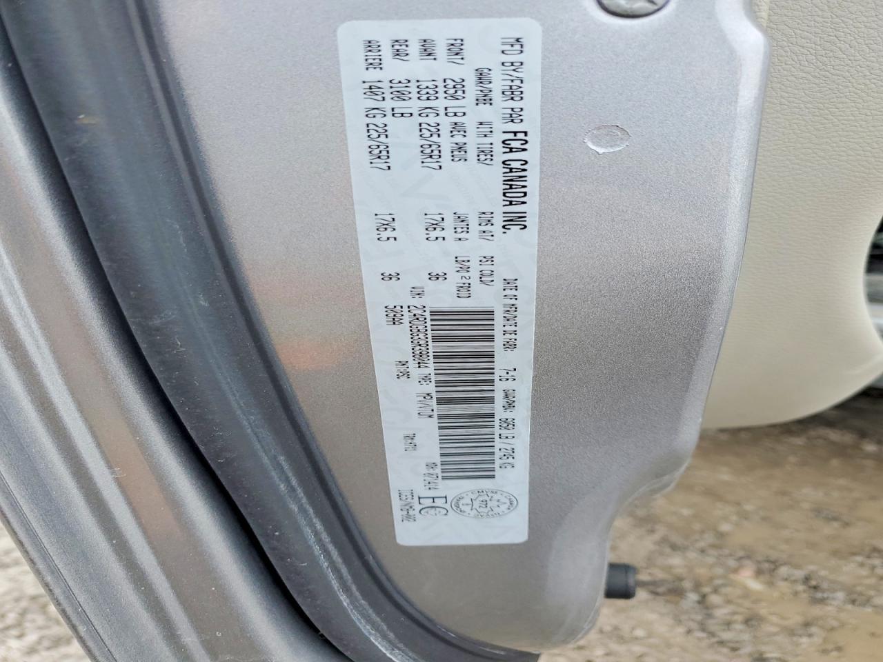 2016 Dodge Grand Caravan Se - zdjęcie 13