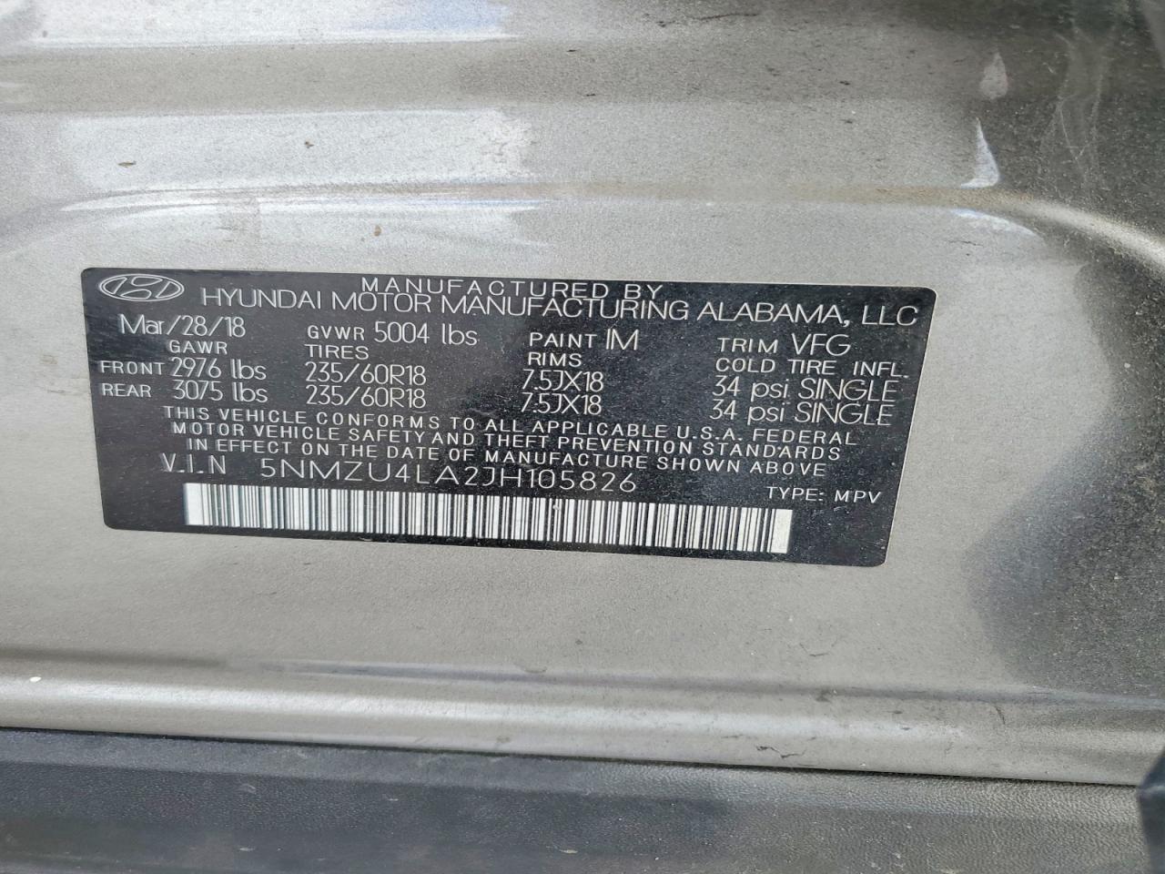 2018 Hyundai Santa Fe Sport 2.0T - zdjęcie 14