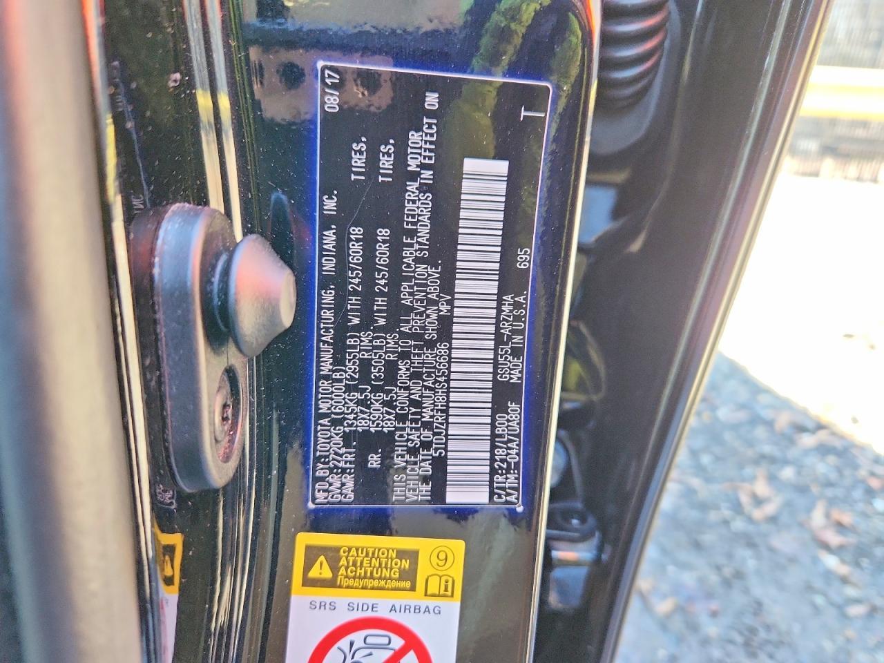 2017 Toyota Highlander Xle - zdjęcie 14