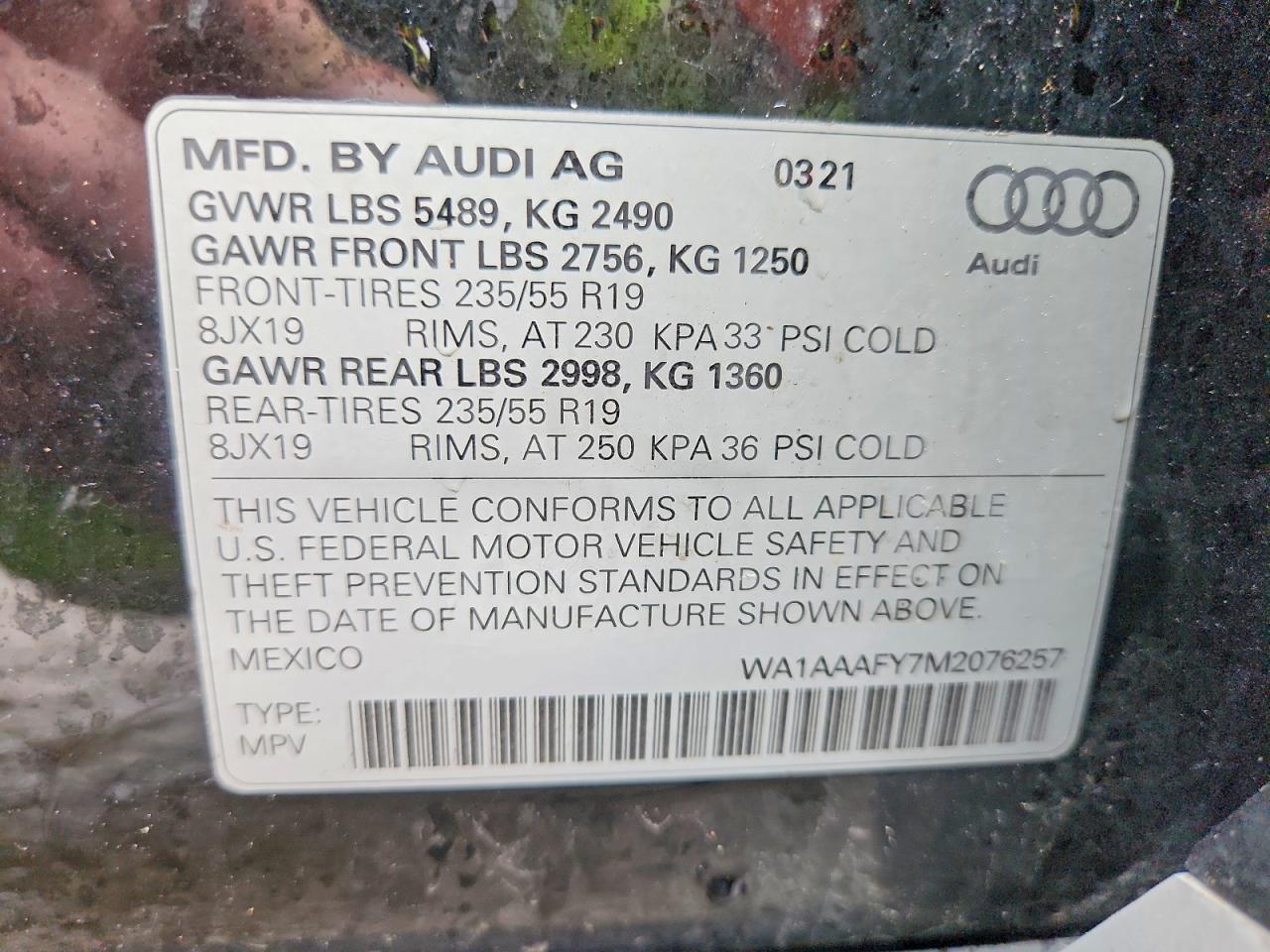 2021 Audi Q5 Premium - zdjęcie 13