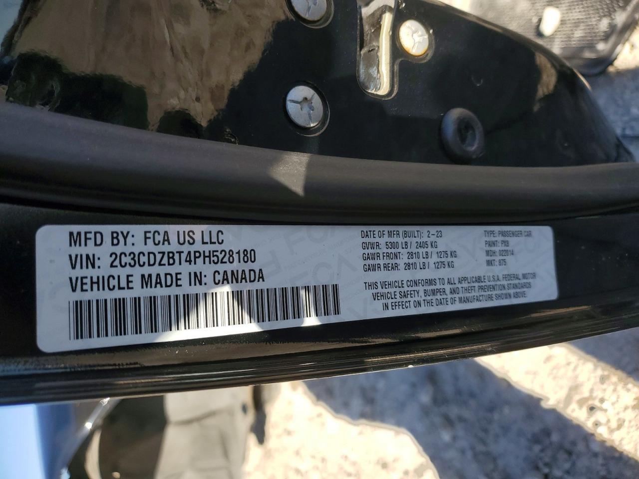 2023 Dodge Challenger R - zdjęcie 13