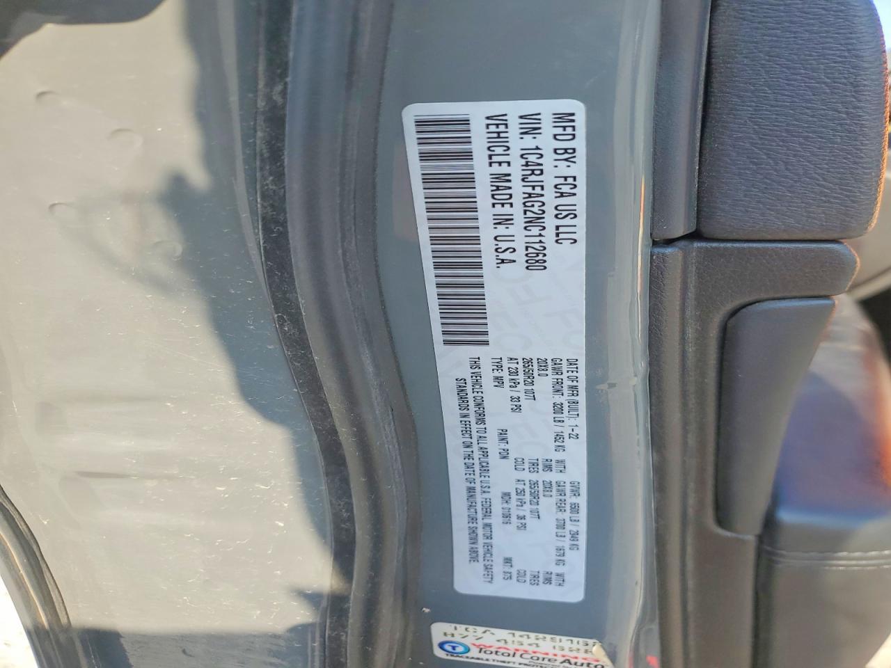 2022 Jeep Grand Cherokee Laredo E - zdjęcie 13