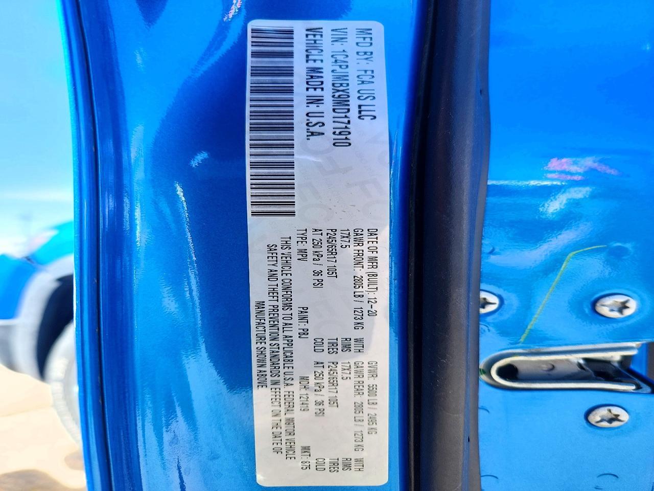 2021 Jeep Cherokee Trailhawk - zdjęcie 13