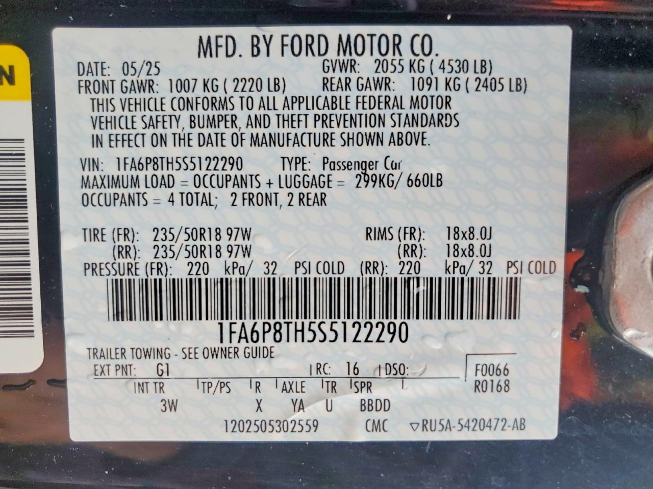 2025 Ford Mustang - zdjęcie 12