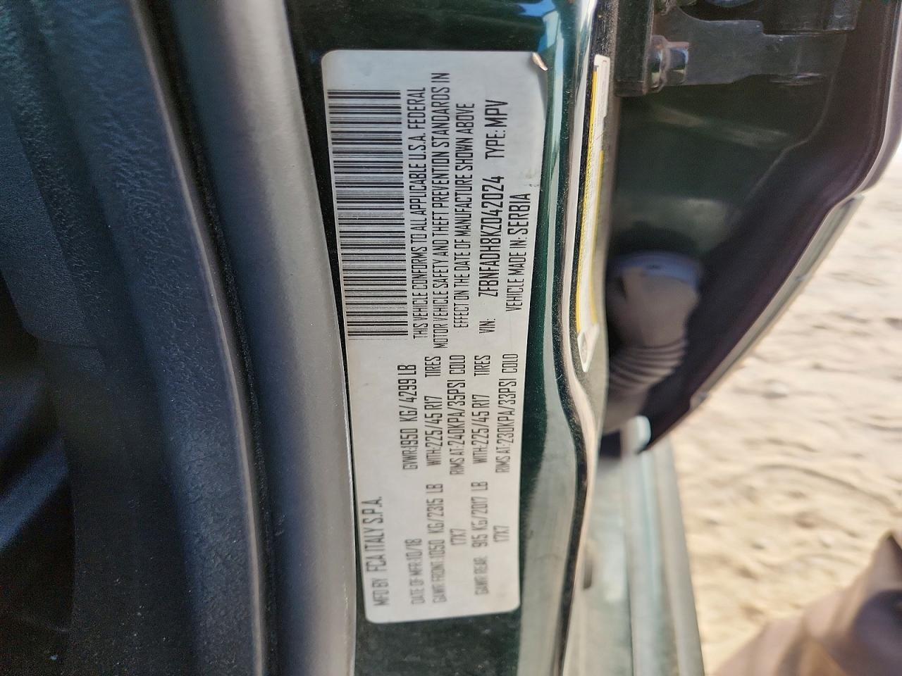 2019 Fiat 500L Trekking - zdjęcie 12