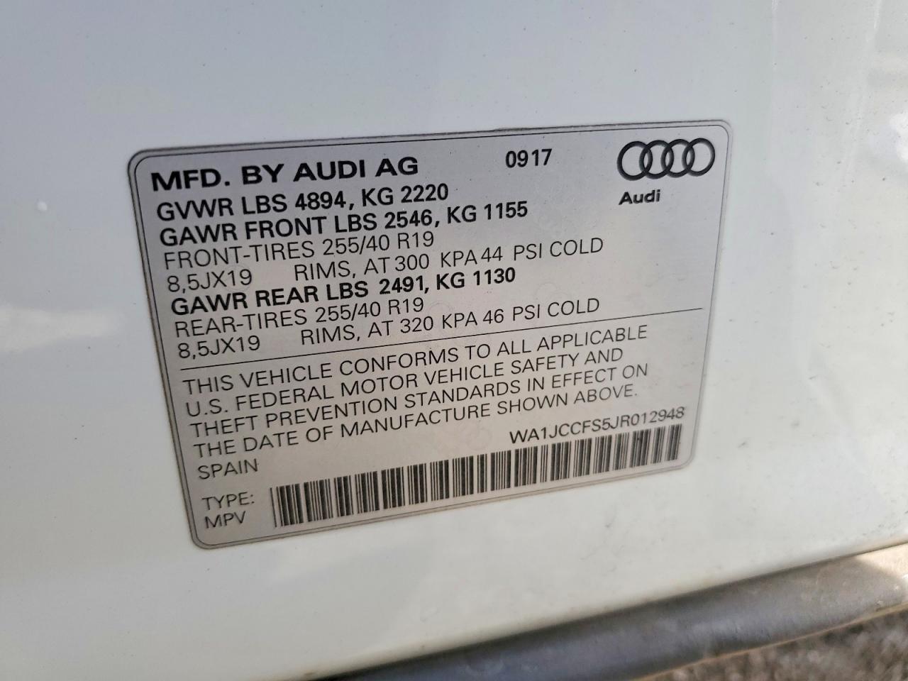 2018 Audi Q3 Premium Plus - zdjęcie 13