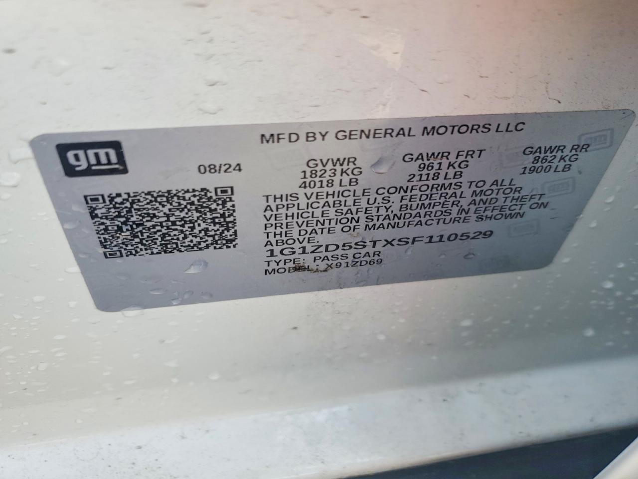 2025 Chevrolet Malibu Lt - zdjęcie 12