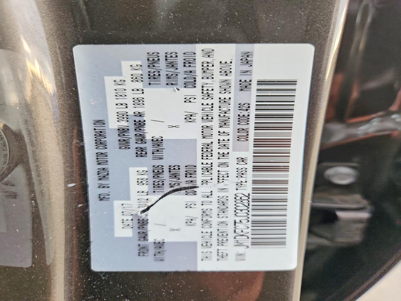 2018 Mazda Cx-3 Touring - zdjęcie 12