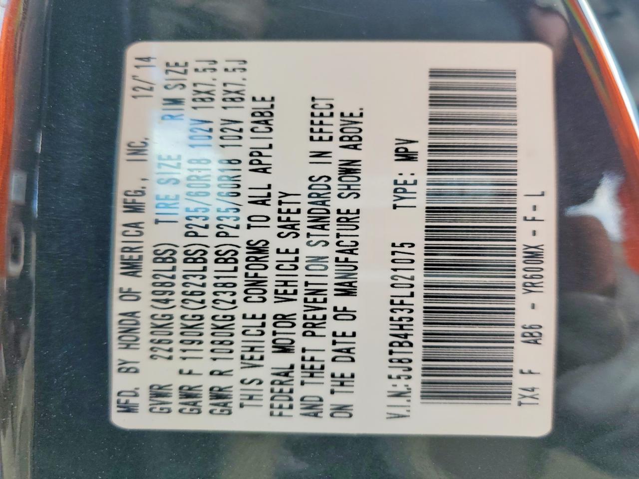 2015 Acura Rdx Technology - zdjęcie 14