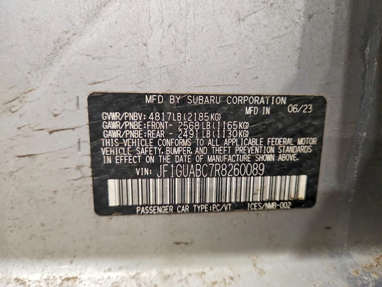 2024 Subaru Impreza - zdjęcie 14