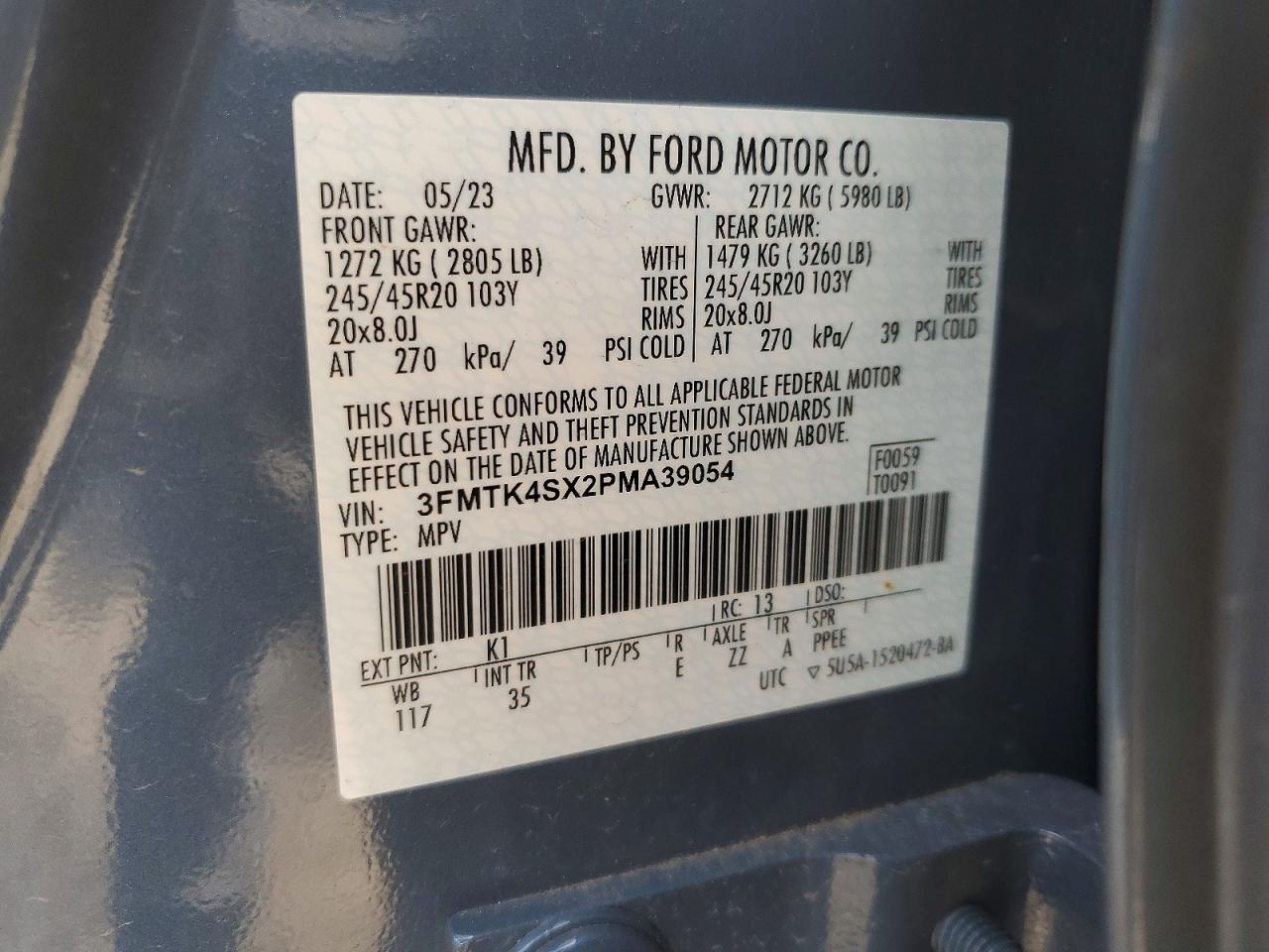 2023 Ford Mustang Mach-E Gt - zdjęcie 14