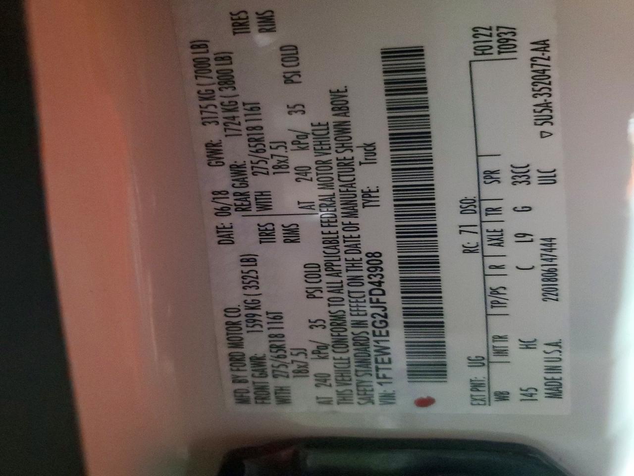 2018 Ford F150 Supercrew - zdjęcie 14