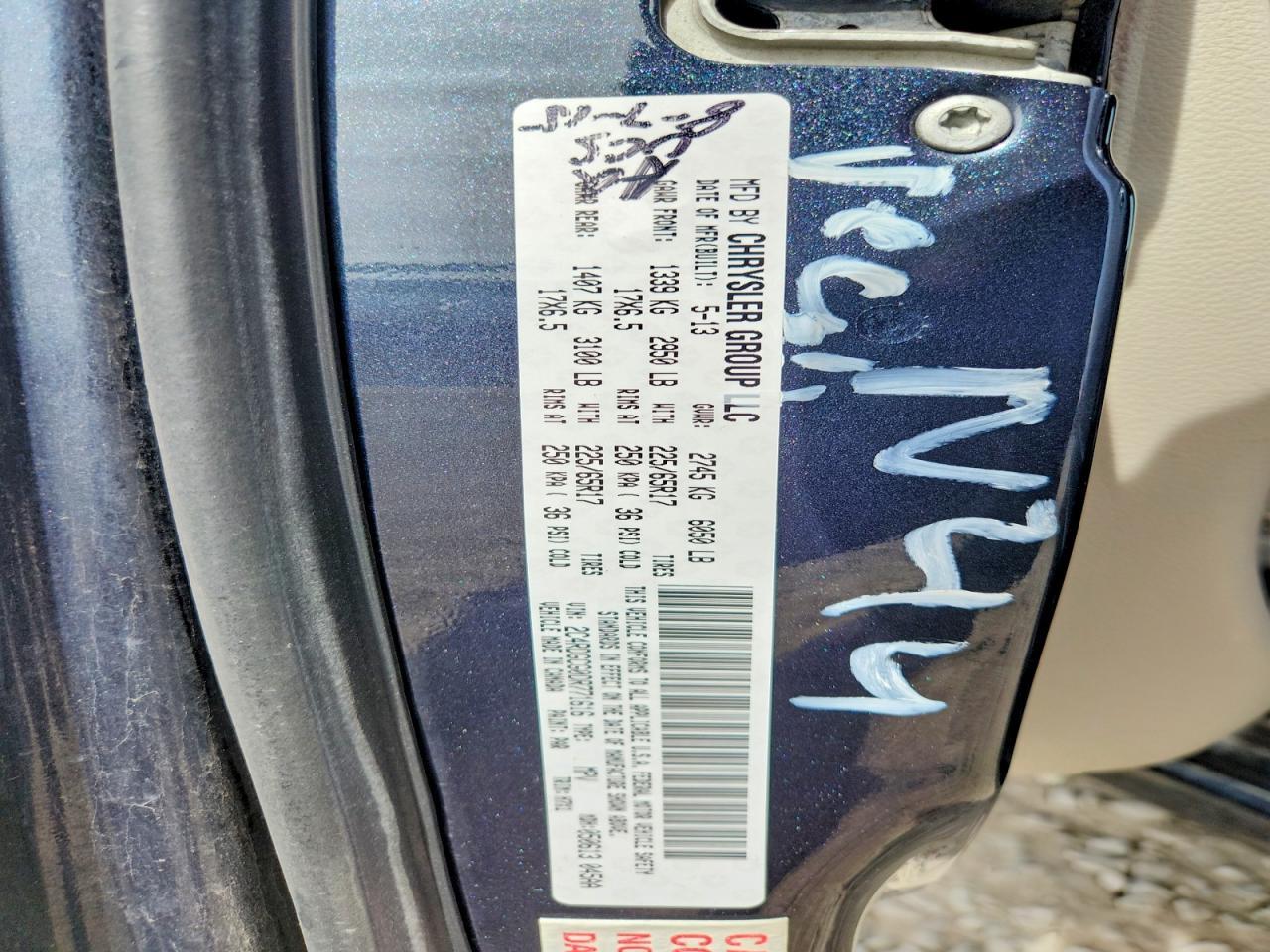 2013 Dodge Grand Caravan Sxt - zdjęcie 12