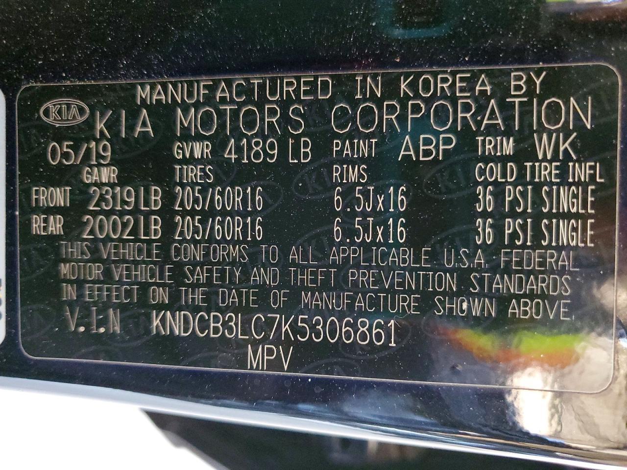 2019 Kia Niro Lx - zdjęcie 13