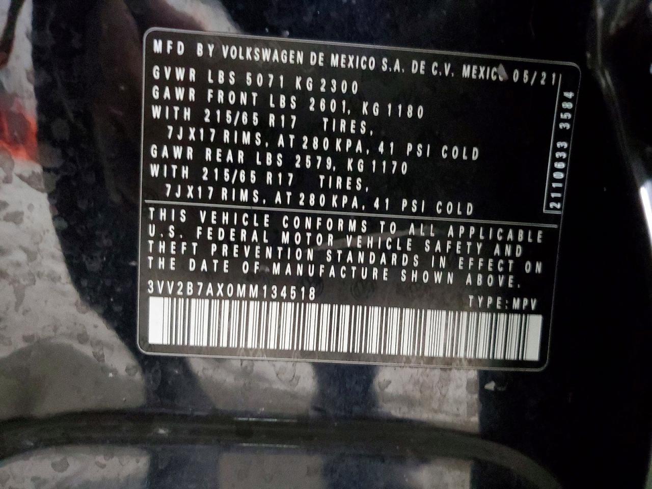 2021 Volkswagen Tiguan Se - zdjęcie 13