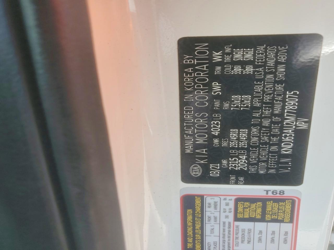 2021 Kia Soul Gt-Line - zdjęcie 14