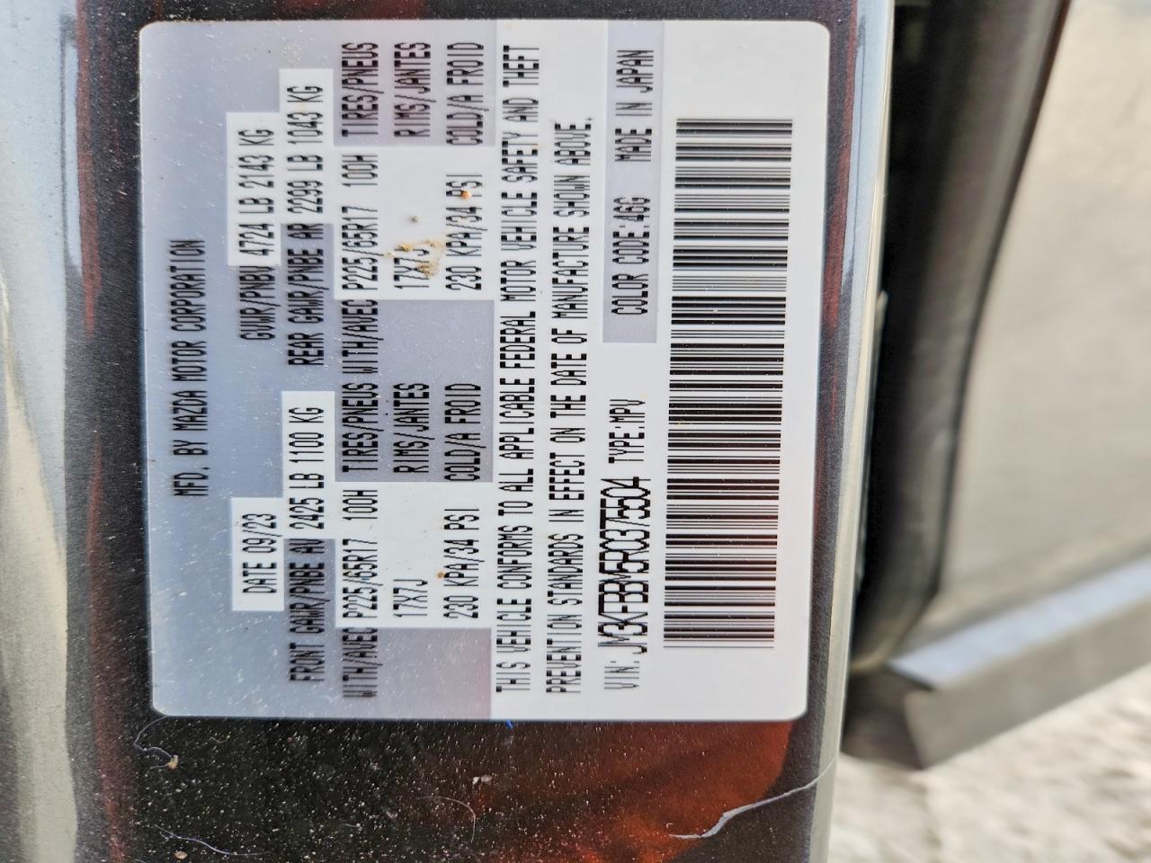 2024 Mazda Cx-5 Select - zdjęcie 13