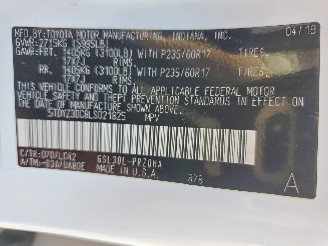 2020 Toyota Sienna Xle Premium 8-Passenger - zdjęcie 14