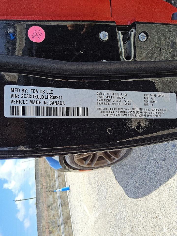 2020 Dodge Charger Scat Pack - zdjęcie 12