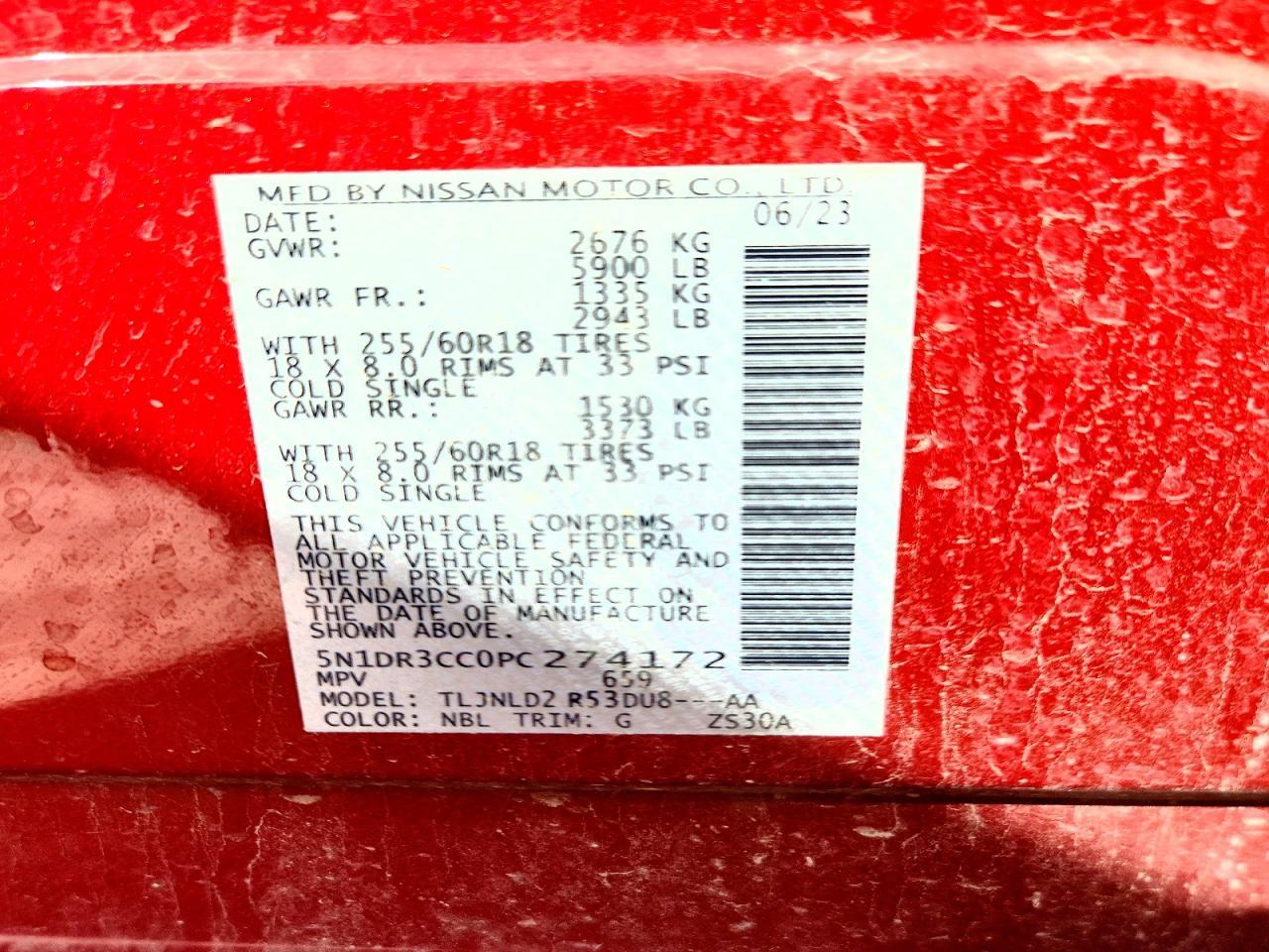 2023 Nissan Pathfinder Sl - zdjęcie 13