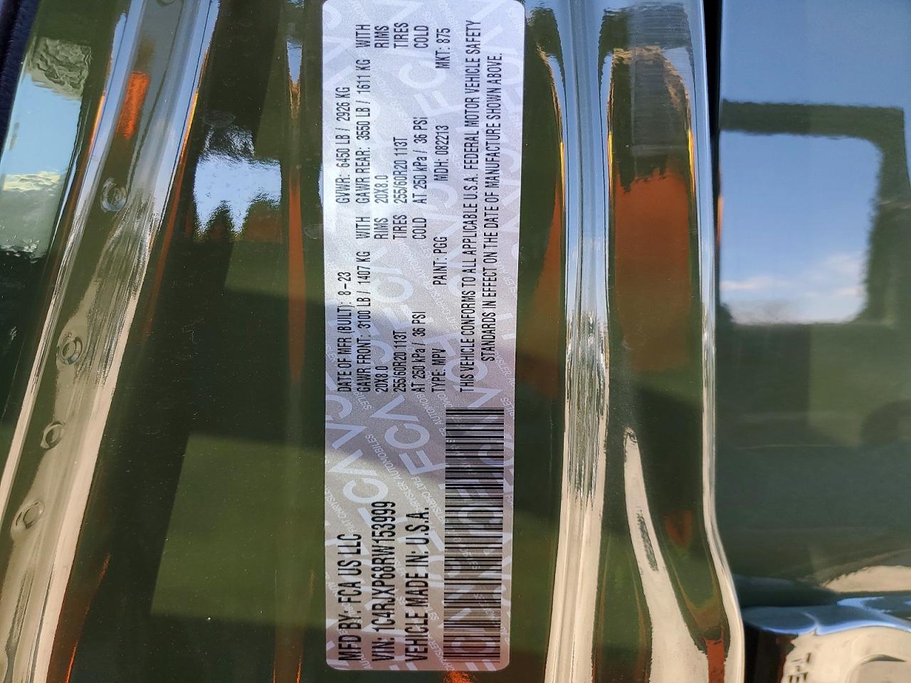 2024 Jeep Wrangler Sahara 4Xe - zdjęcie 13