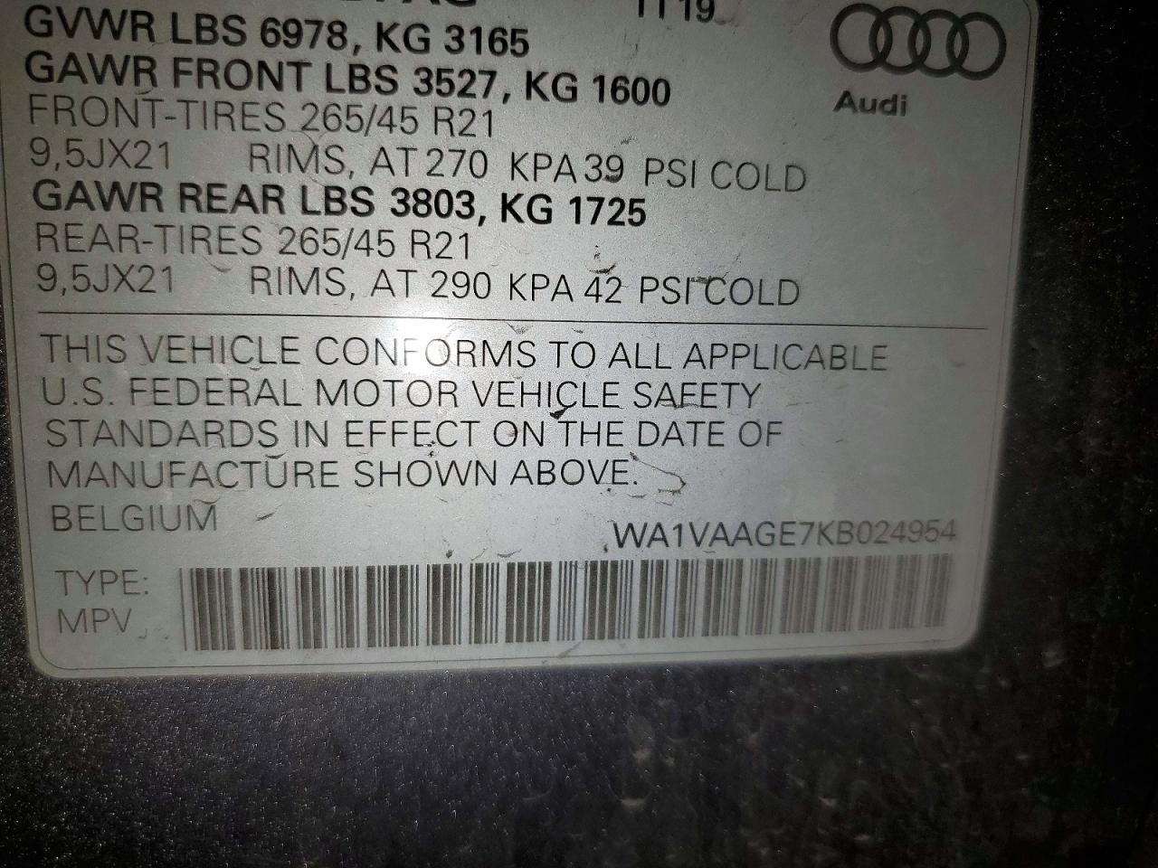 2019 Audi E-Tron Prestige - zdjęcie 14