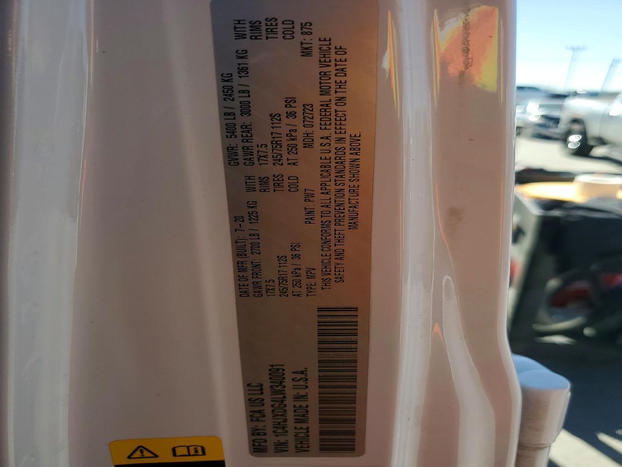 2020 Jeep Wrangler Unlimited Sport - zdjęcie 12