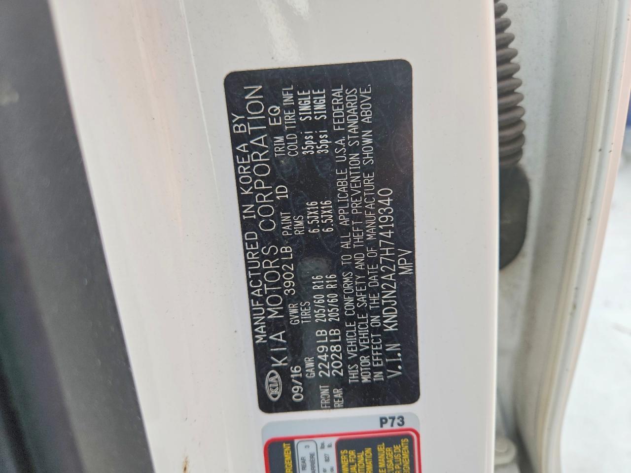 2017 Kia Soul Base - zdjęcie 12