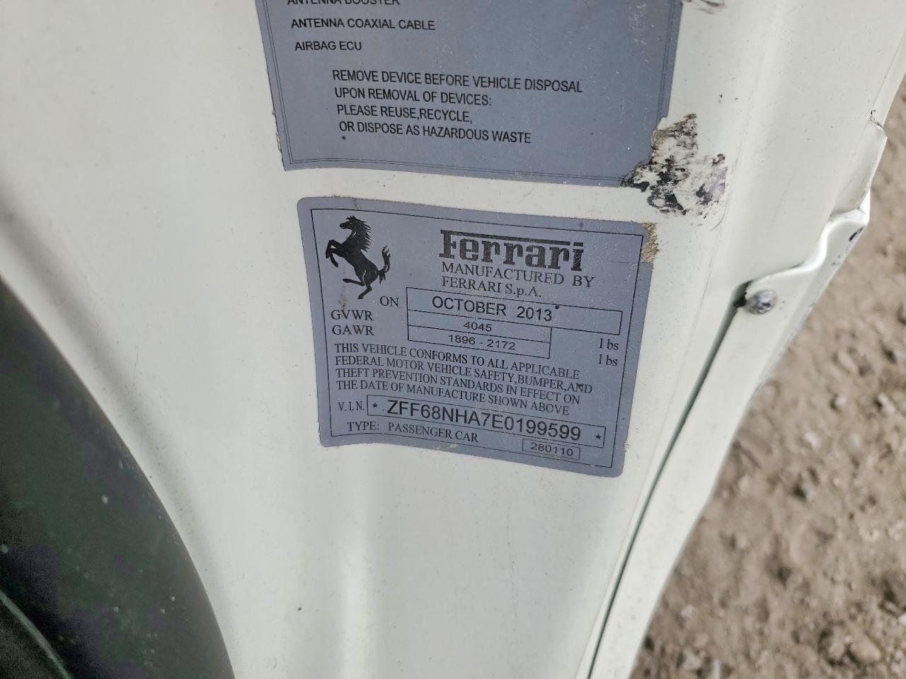 2014 Ferr 458 Spider - zdjęcie 12