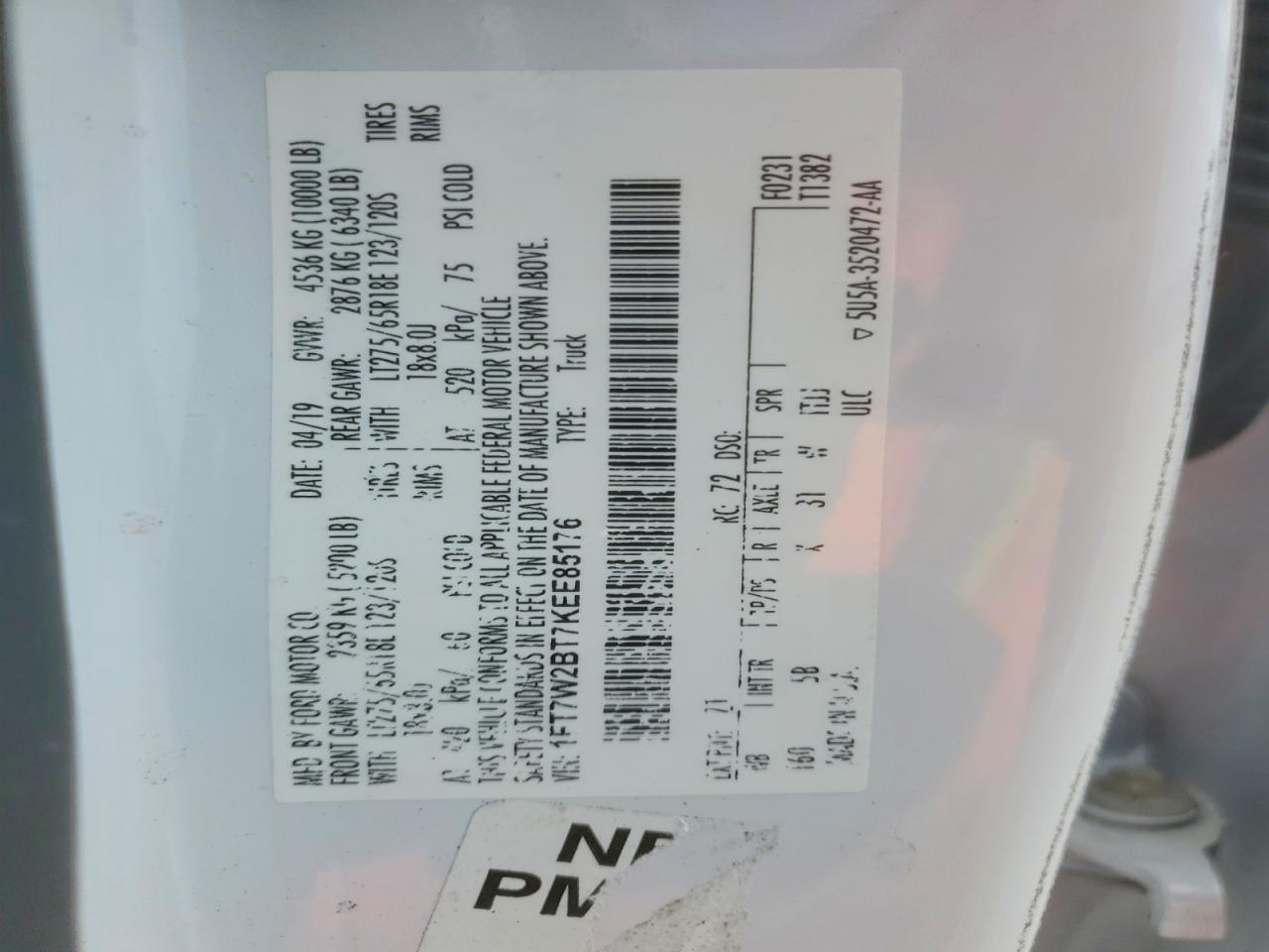 2019 Ford F250 Super Duty - zdjęcie 13