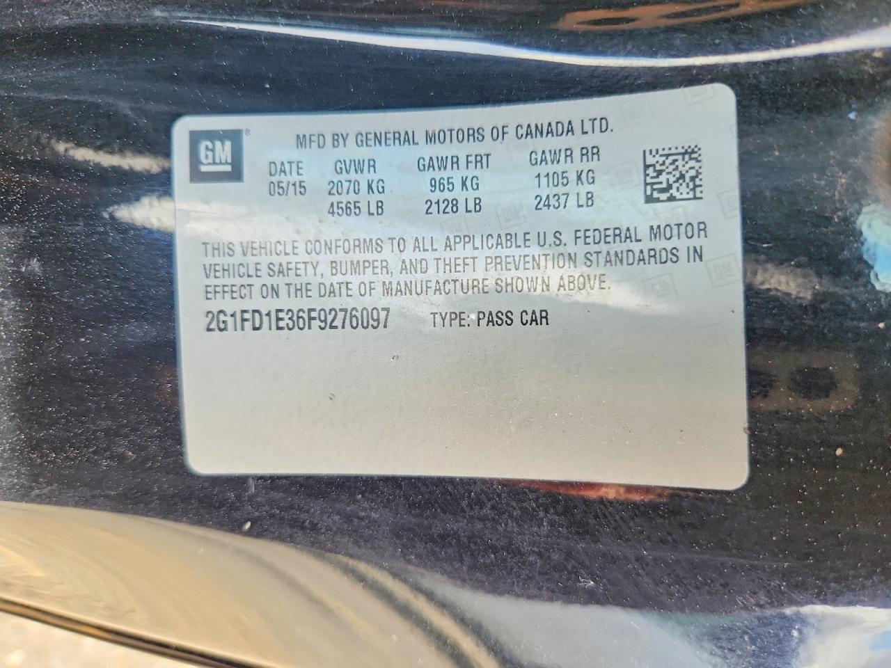 2015 Chevrolet Camaro Lt - zdjęcie 12