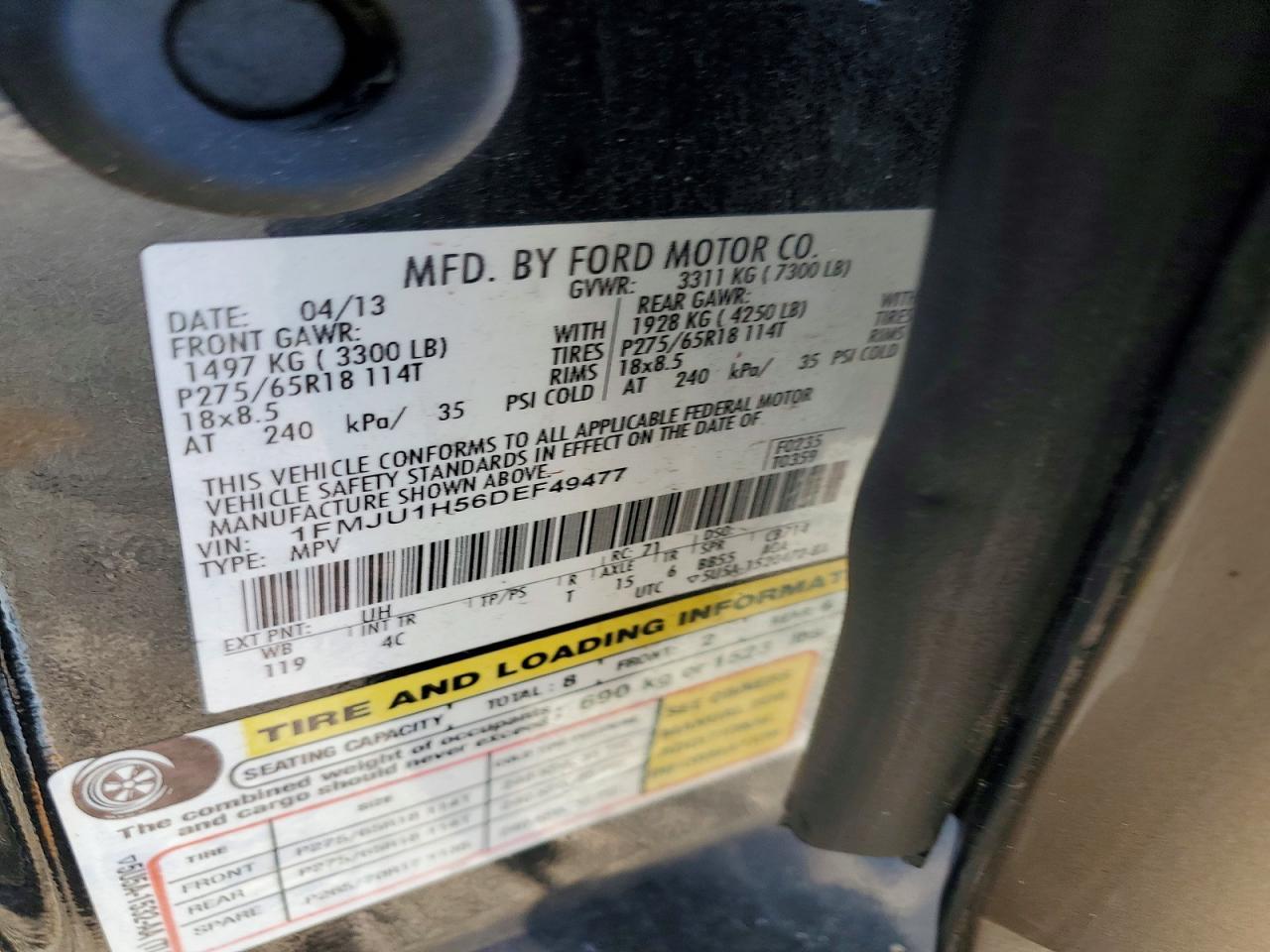 2013 Ford Expedition Xlt - zdjęcie 13