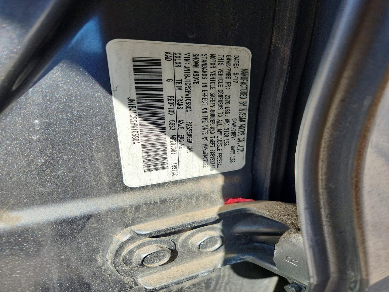 2017 Nissan Rogue Sport Sv - zdjęcie 12