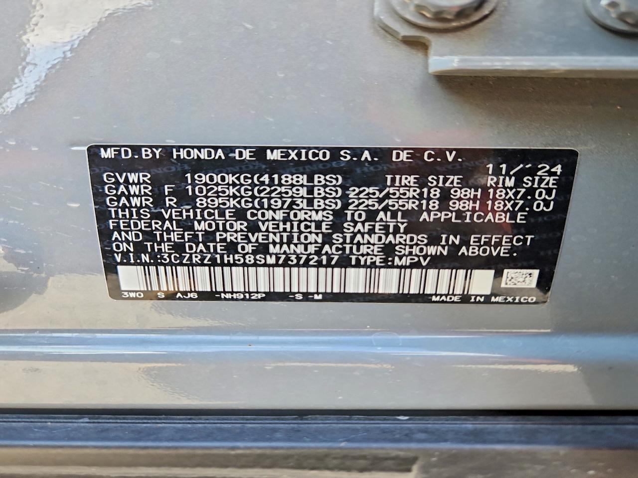 2025 Honda Hr-V Sport - zdjęcie 14