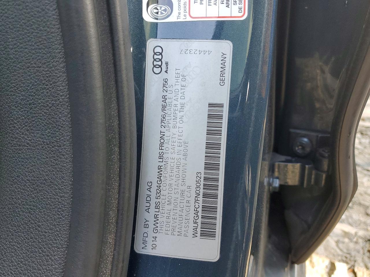 2015 Audi A6 Premium Plus - zdjęcie 12