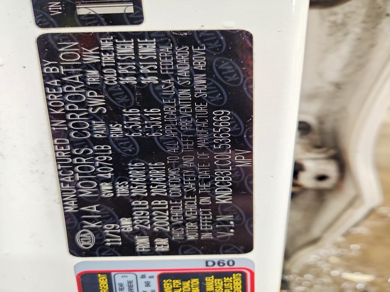 2020 Kia Niro Lx - zdjęcie 13