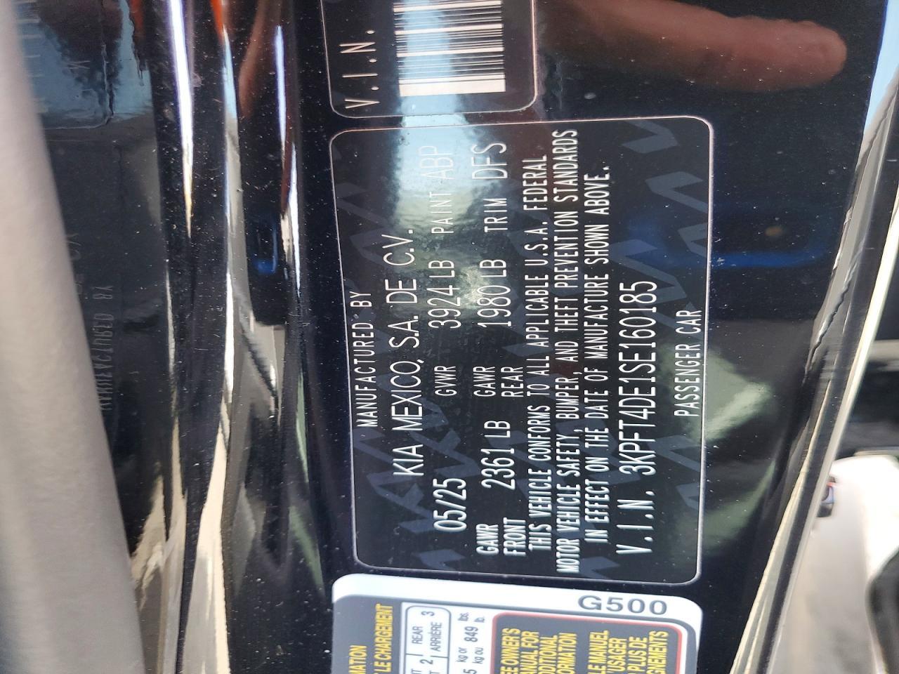 2025 Kia K4 Lxs - zdjęcie 12