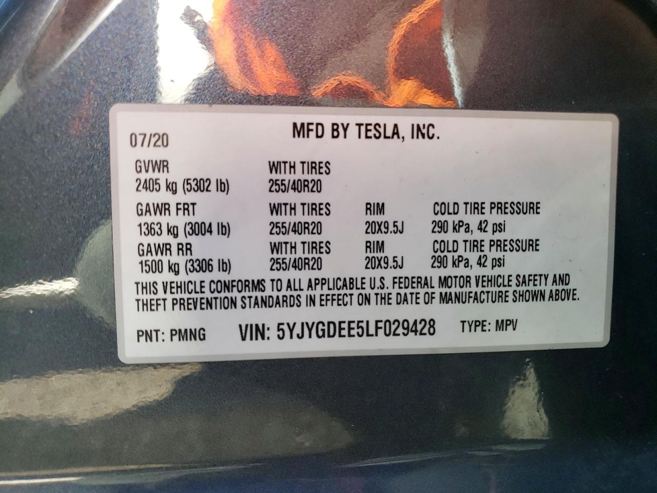 2020 Tesla Model Y - zdjęcie 13