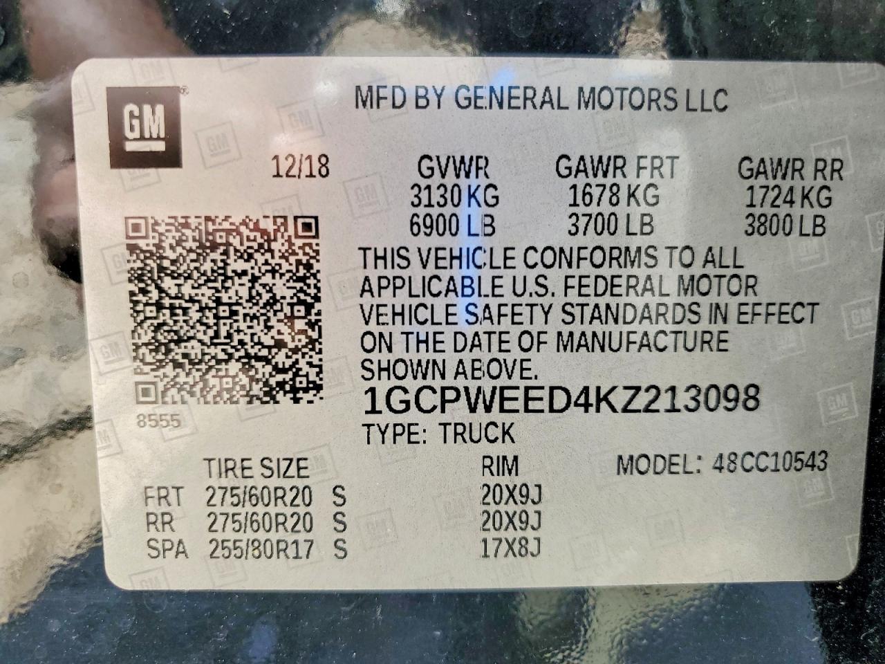 2019 Chevrolet Silverado C1500 Ltz - zdjęcie 12