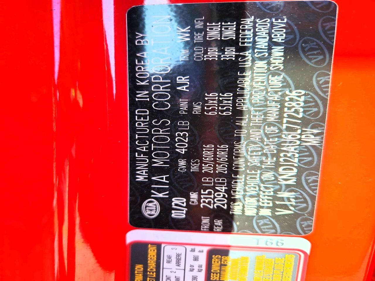 2020 Kia Soul Lx - zdjęcie 12