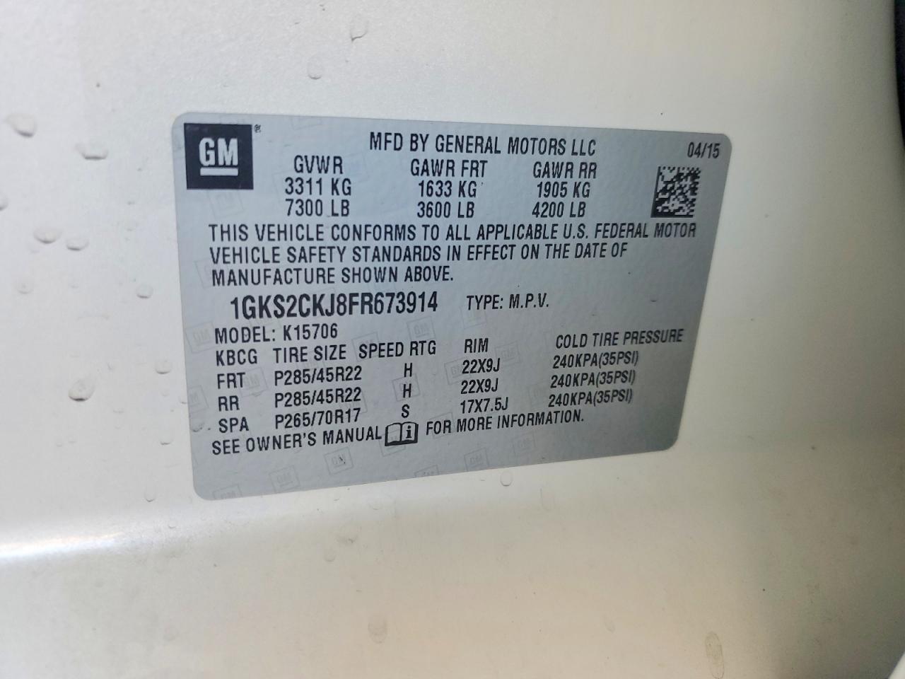 2015 GMC Yukon Denali - zdjęcie 14