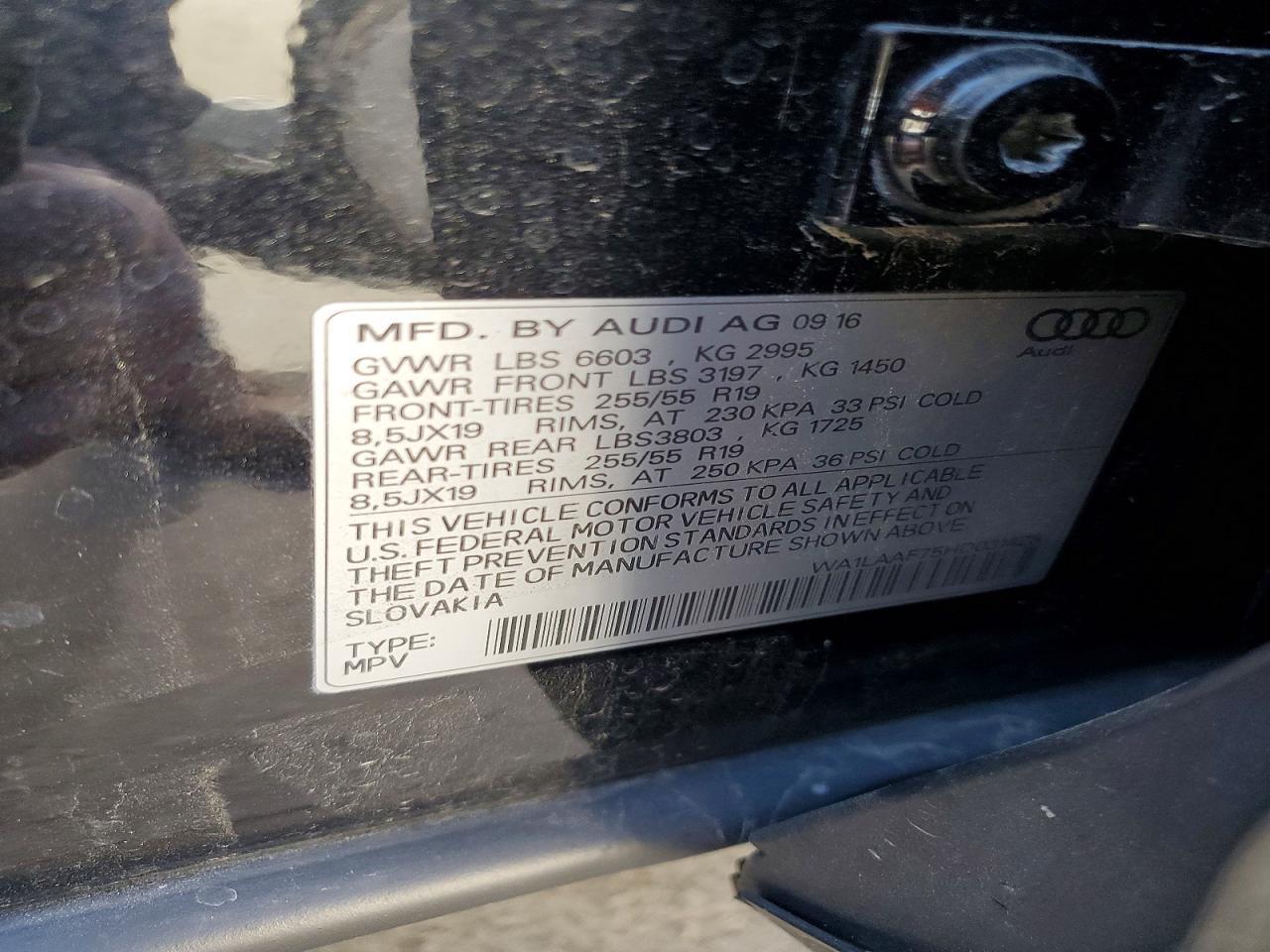 2017 Audi Q7 Premium Plus - zdjęcie 13