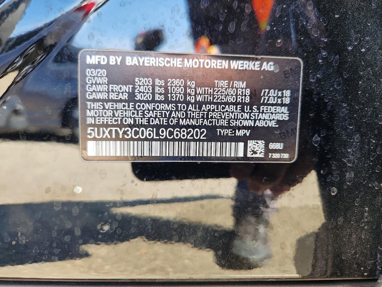 2020 BMW X3 Sdrive30I - zdjęcie 13