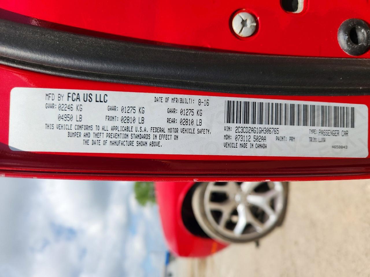 2016 Dodge Challenger Sxt - zdjęcie 12